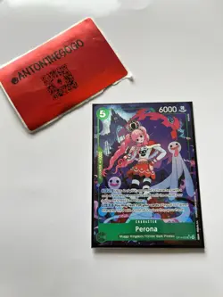 Perona (SR) Alternate Art OP14-033 One Piece TCG The Azure Sea's Seven - Image 1