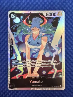 Yamato OP16-098 SR, One Piece TCG, English - Image 1