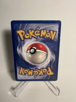 Pokemon Hitmonchan 7/102 WotC Base Set Unlimited Holo Rare - MP - Image 2
