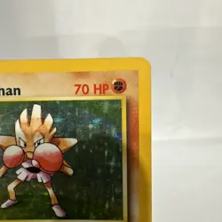 Pokemon TCG Hitmonchan Base Set 7/102 Holo Unlimited Holo Rare (LP/MP) - Image 3