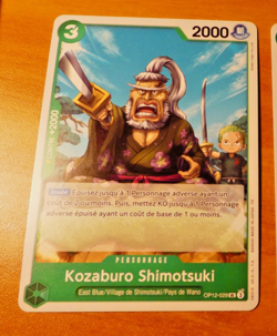 ONE PIECE ENGLISH CARD GAME CARTE OP12-029 EN MINT - Image 1