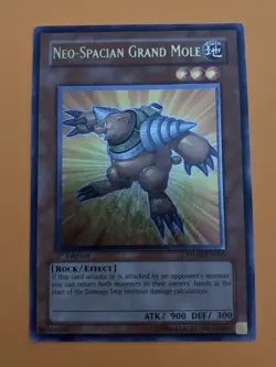Neo Spacian Grand Mole STON-EN005 Ultimate Rare 1st Edition LP UTR - Image 2