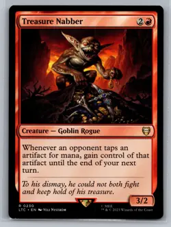 Treasure Nabber Commander: The Lord of the Rings: Tales of Middle-earth #230 MTG - Image 1