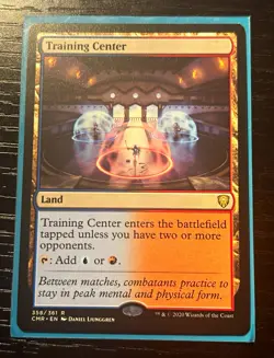Wizards of the Coast Training Center Commander Legends Rare Land Regular 358 Eng - Image 1
