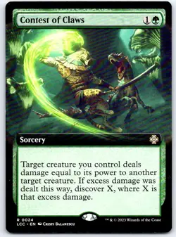 Contest of Claws (Extended Art) 24 Commander: The Lost Caverns of Ixalan MTG LP - Image 1