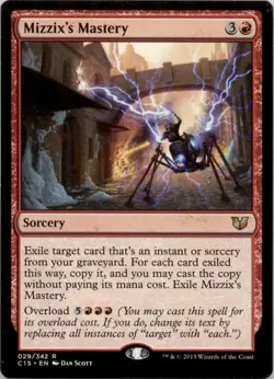 2015 Magic the Gathering MTG #29 Mizzix's Mastery - Sorcery - Image 1