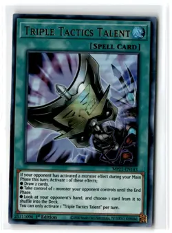 2021 Tin of Ancient Battles Triple Tactics Talent #MP21-EN143 Ultra Rare - Image 1