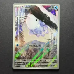Pokemon TCG Snom 168/162 Temporal Forces Illustration Rare Card NM/M Condition - Image 1