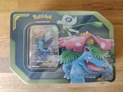 Pokemon Tag Team GX Tin | Venusaur & Celebi | New & Sealed | READ description - Image 1