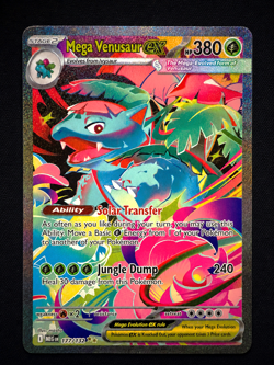 ME01 Mega Evolution Mega Venusaur EX 177/132 Full Art Holo EN - Image 1
