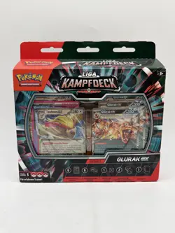 Pokemon Liga Kampfdeck Glurak-ex - DEUTSCH 60 Karten Deck NEU & OVP vom Handler - Image 1