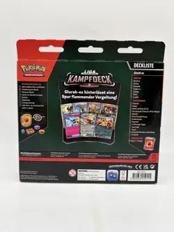 Pokemon Liga Kampfdeck Glurak-ex - DEUTSCH 60 Karten Deck NEU & OVP vom Handler - Image 2