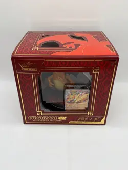 Pokemon Charizard ex Super-Premium Collection (10x Booster, Promos & Figur) NEU - Image 1