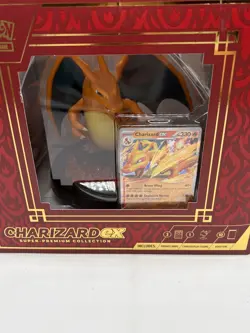 Pokemon Charizard ex Super-Premium Collection (10x Booster, Promos & Figur) NEU - Image 2