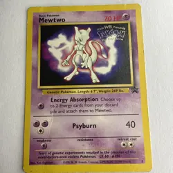 1999 Pokemon Mewtwo Movie Promo non-holo - Image 2