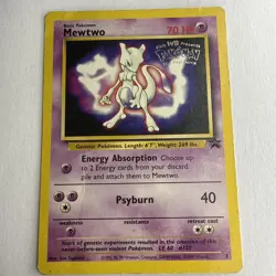 1999 Pokemon Mewtwo Movie Promo non-holo - Image 3