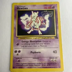1999 Pokemon Mewtwo Movie Promo non-holo - Image 4