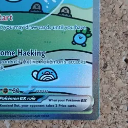 Pokemon TCG Mew ex 232/091 Paldean Fates Full Art Holo Rare English - Image 3