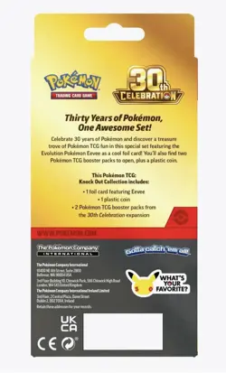 PREORDER Pokemon Center 30th Anniversary Celebration Knock Out Collection - Image 2