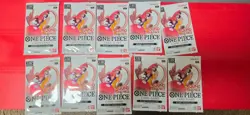 Round 1 One Piece Card Game Promotional Pack - English ALL 10 packs IN HAND - Image 1