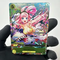 2024 One Piece Shirahoshi CS 2024 Celebration Pack OP03-116 One Piece Promo - Image 1