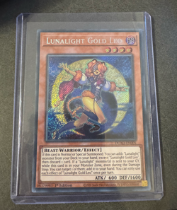 DUAD-EN005 Lunalight Gold Leo Secret Rare 1st Ed YuGiOh NEW - Image 1