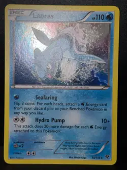 Lapras 35/146 XY Base Set Rare Holo Pokemon Card NM - Image 2