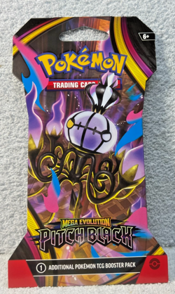 2026 Pokemon Pitch Black Booster Pack - 10 Cards/Pack - Random Art - Sealed - Image 1