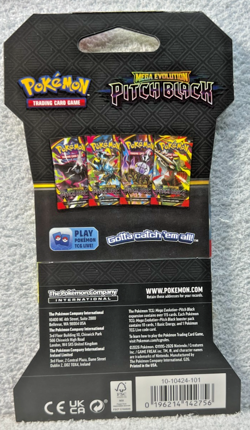 2026 Pokemon Pitch Black Booster Pack - 10 Cards/Pack - Random Art - Sealed - Image 2