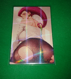 Jessie Team Rocket Goddess Anime custom Waifu Girl Card - Image 1