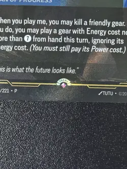 Riftbound Jayce - Man of Progress Promo - LOL TCG Card - EVO 2026 - Image 3