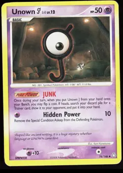 Legends Awakened Unown [J] 76/146 Uncommon Pokemon LP - Image 1