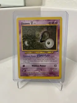 Pokemon TCG Unown [V] Neo Destiny 89/105 Regular FREE SHIPPING - Image 5