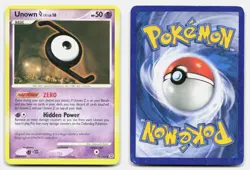 Unown [Z] 72/132 Uncommon Secret Wonders Pokemon LP - Image 3