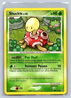 Shuckle 109/132 Common Secret Wonders Pokemon Lightly Played - Image 1