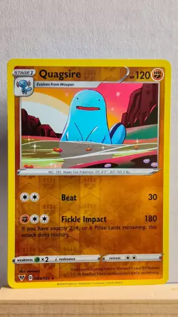 Quagsire [LP] - Pokemon TCG Vivid Voltage 084/185 [Reverse Holo Rare] - Image 1