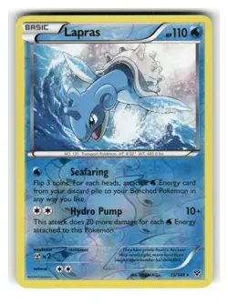 Lapras 35/146 Holo Rare XY Pokemon Reverse Holo Lightly Played - Image 1