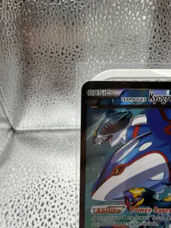 Pokemon TCG Team Aqua's Kyogre EX 6/34 Double Crisis - DMG condition - Image 2