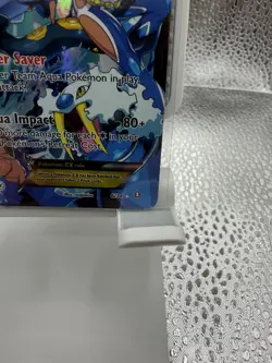 Pokemon TCG Team Aqua's Kyogre EX 6/34 Double Crisis - DMG condition - Image 4