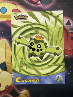 Topps Pokemon Advanced Non Holo Cacnea #20 LP - Image 1