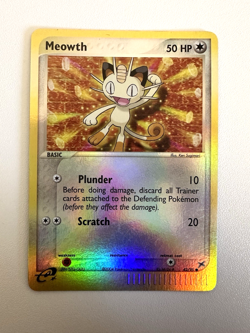 Pokemon Meowth 42/95 Ex Team Magma Vs Team Aqua Reverse Holo 2004 English - Image 1