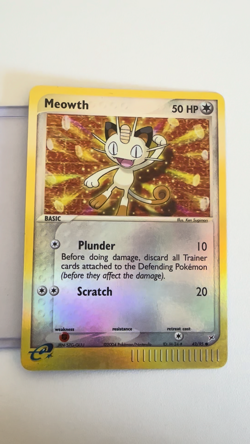 Pokemon Meowth 42/95 Ex Team Magma Vs Team Aqua Reverse Holo 2004 English - Image 2