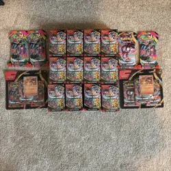 Pokemon Chaos Rising Booster Bundle Lot - Image 1