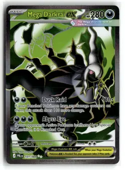 Mega Darkrai ex Ultra Rare Holofoil NM [ME05: Pitch Black - 101/084] - Image 2