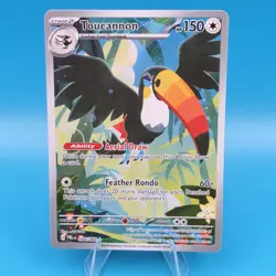 Pokemon Toucannon 094/084 Pitch Black ME05 Illustration Rare Holo NM English - Image 1