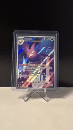 Pokemon Crobat 093/198 Chaos Rising Holo Illustration Rare NM - Image 1