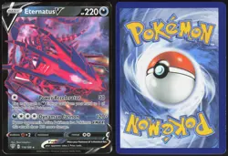 Eternatus V 116/189 Holo Darkness Ablaze V Rare Graphics Near Mint - Image 1