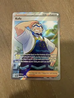 Pokemon TCG Kofu 165/142 Stellar Crown Holo Full Art - Image 1