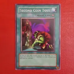 Yugioh Second Coin Toss LOD-083 1st Edition - Image 1