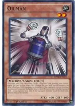 Oilman #SDGR-EN018 1st Edition Structure Deck: Geargia Rampage NM Yu-Gi-Oh! - Image 1